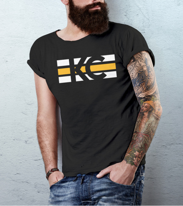 Kc Football Pride Bold Stripe T-Shirt