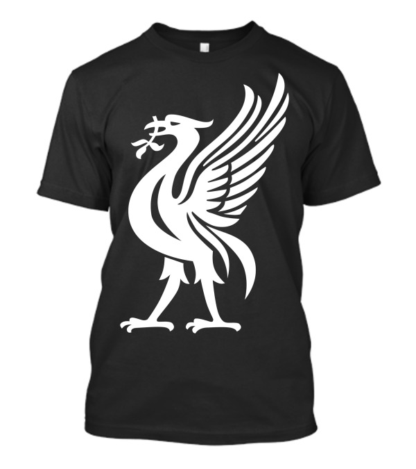 Liverpool Liver Bird Iconic Symbol White T-Shirt