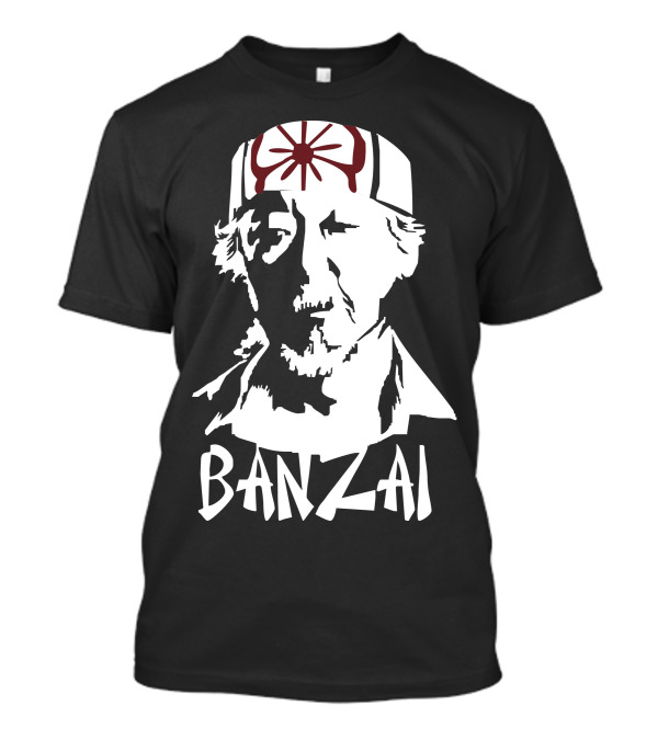 Banzai Mr Miyagi Karate Kid Cobra T-Shirt