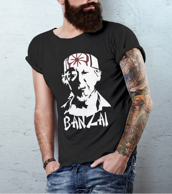 Banzai Mr Miyagi Karate Kid Cobra T-Shirt