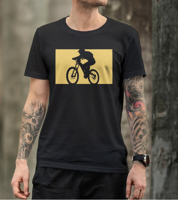 Mountain Biking Silhouette Adventure T-Shirt