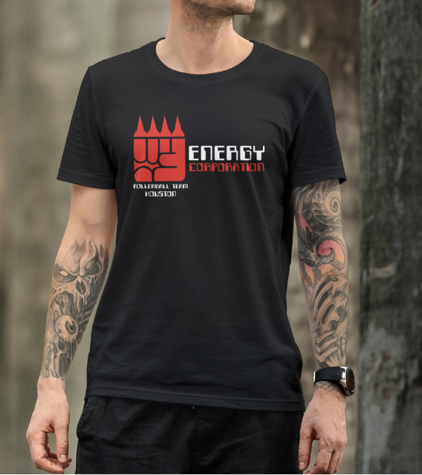 Energy Corporation Rollerball Team Houston 1975 Film T-Shirt