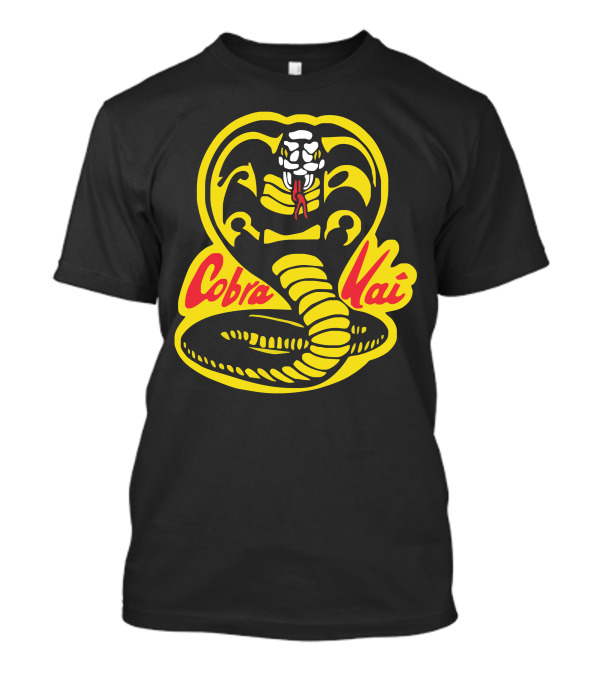 Cobra Kai Karate Kid Film Inspired Retro Cobra T-Shirt