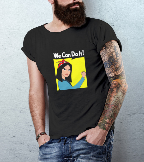 We Can Do It Mulan Rosie The Riveter T-Shirt