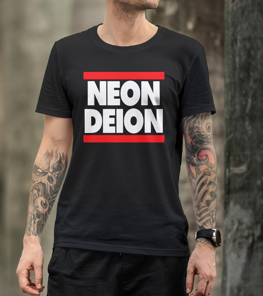 Neon Deion Sanders Primetime Neon Deion T-Shirt