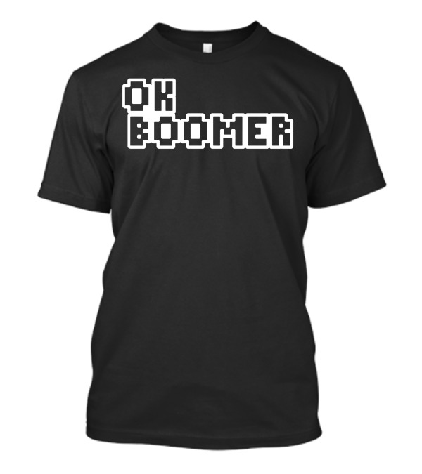 OK Boomer Pixel Colorful T-Shirt