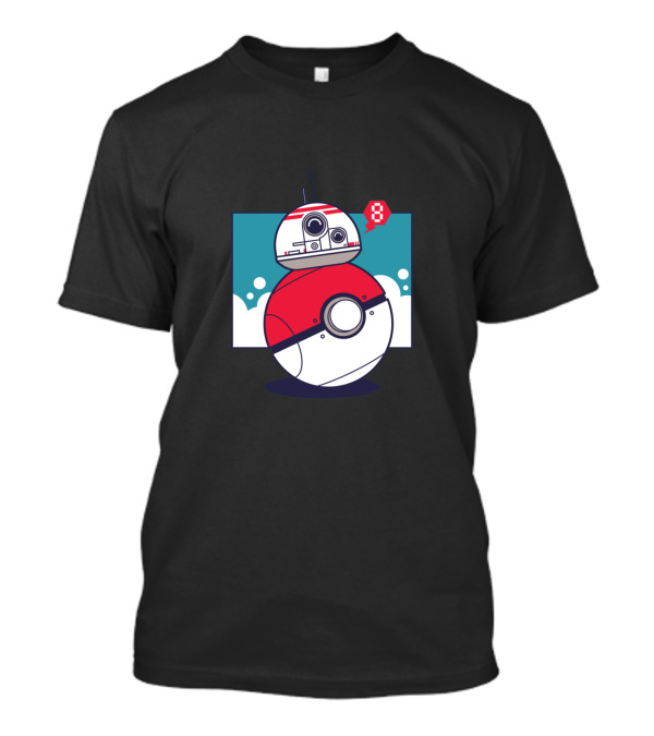 BB-8 Poké Ball Crossover T-Shirt