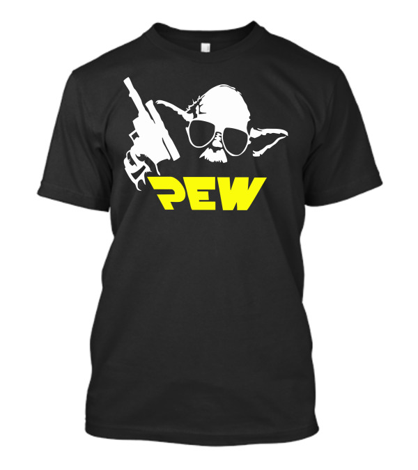 Pew Yoda Blaster Sunglasses Star Wars T-Shirt