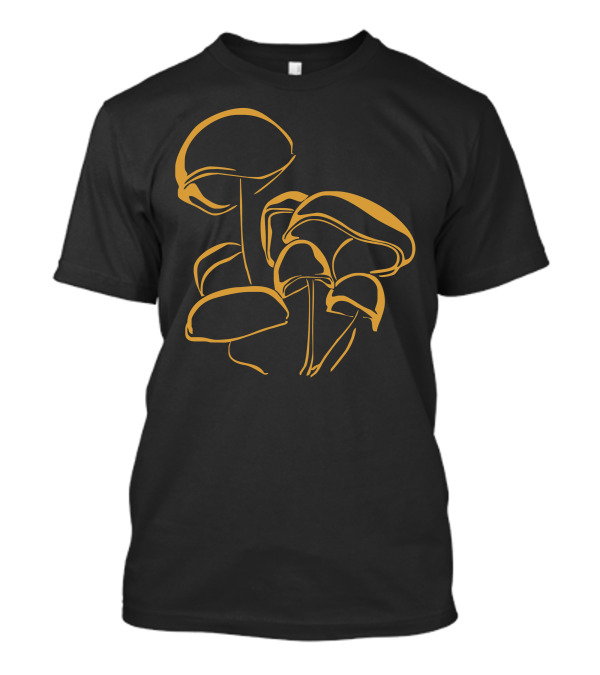 Pilze Magic Mushroom Wald Natur Nature Psy Psycho Trip T-Shirt