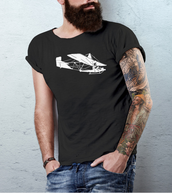 Sg 38 Schulgleiter Segelflugzeug Gleitflug Old School Glider Airplane T-Shirt
