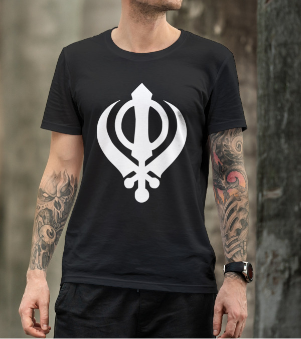 Sikh Khanda Symbol India Punjabi Sikhism Culture Heritage T-Shirt