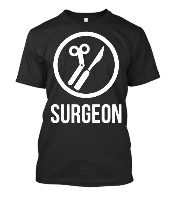 Surgeon Icon Scissors Scalpel T-Shirt