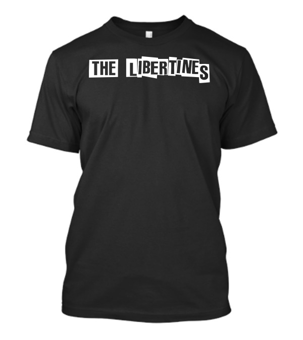 The Libertines Iconic Band Logo Black T-Shirt