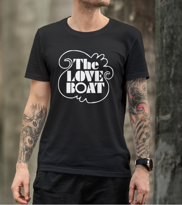 The Love Boat Classic TV Show Title T-Shirt