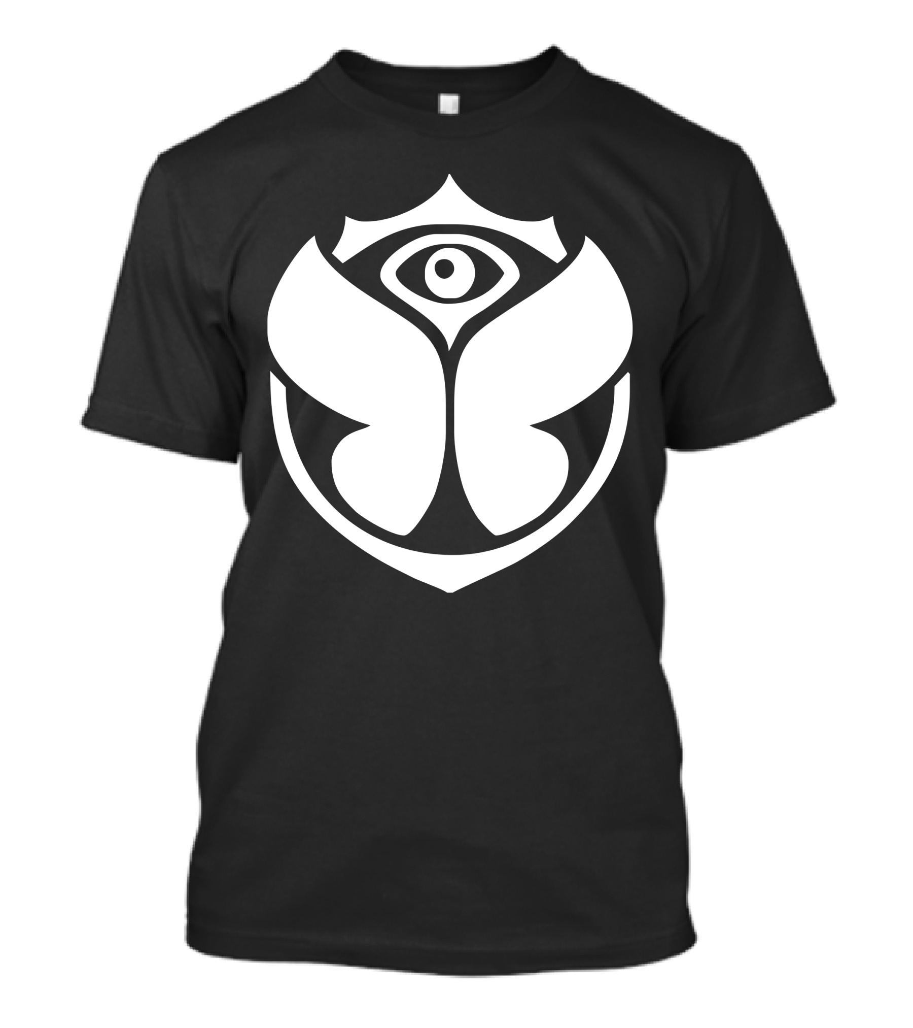 Tomorrowland Man Iconic Symbol Butterfly Eye Festival T-Shirt
