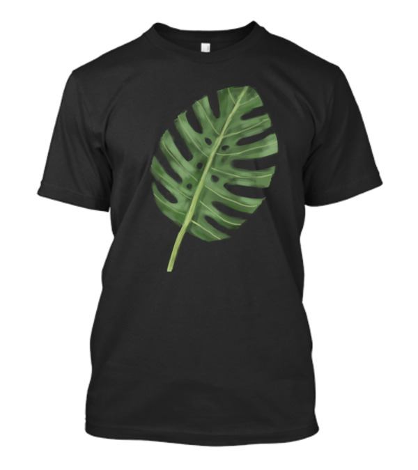 Monstera Leaf Tropical Green Foliage T-Shirt