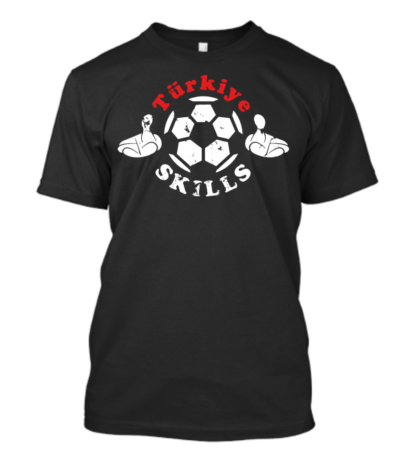 Türkiye Soccer Skills Football Soccer Ball T-Shirt