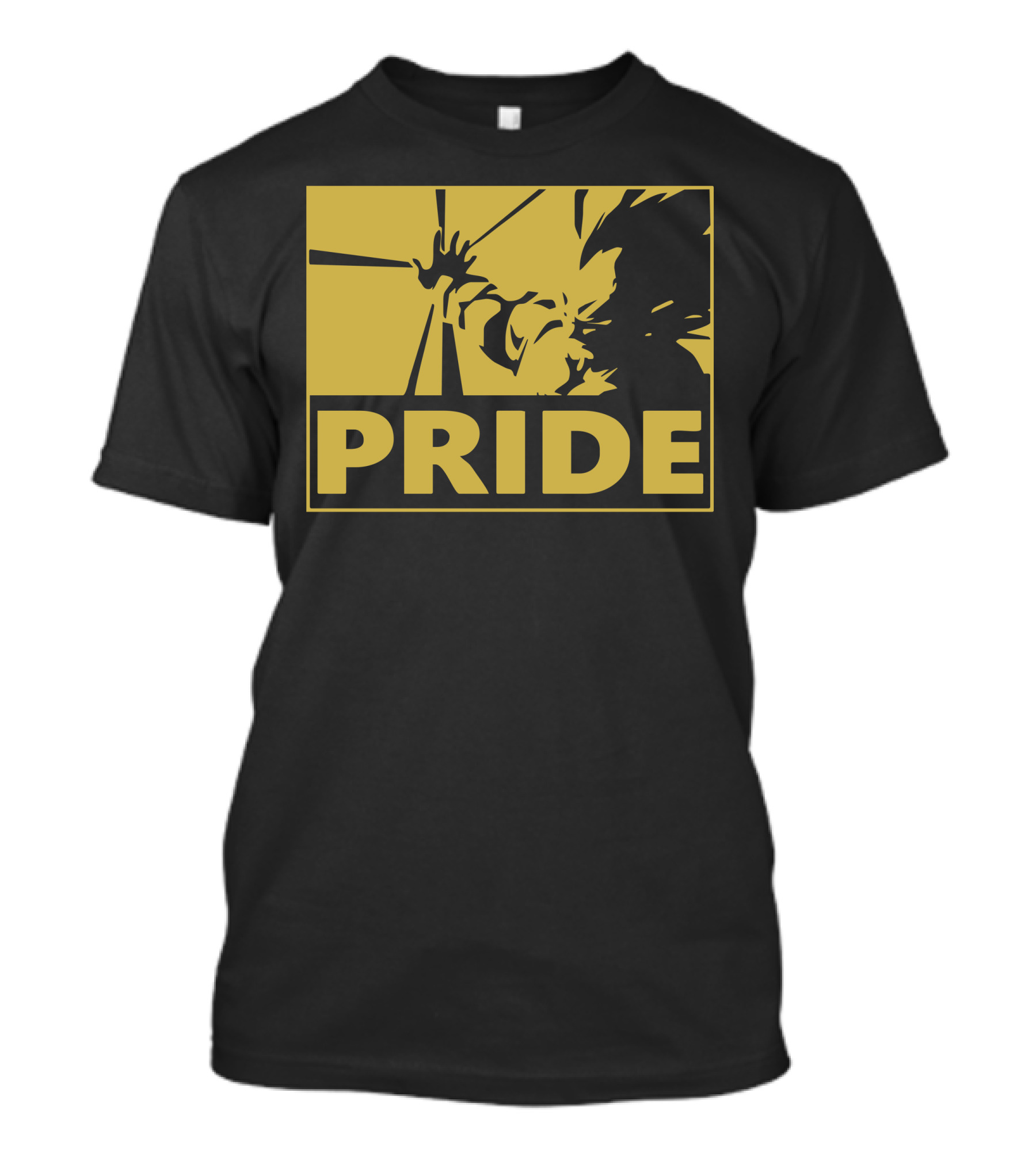 Vegeta Pride Dragon Ball Iconic Yellow T-Shirt