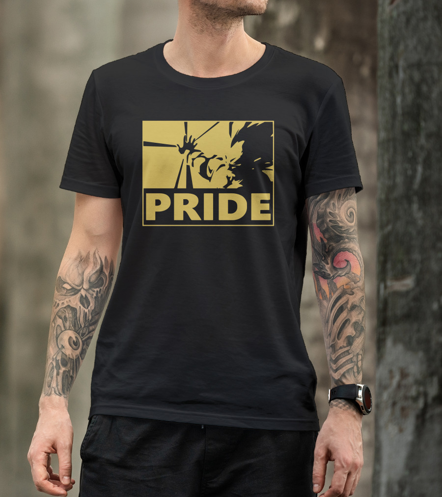 Vegeta Pride Dragon Ball Iconic Yellow T-Shirt