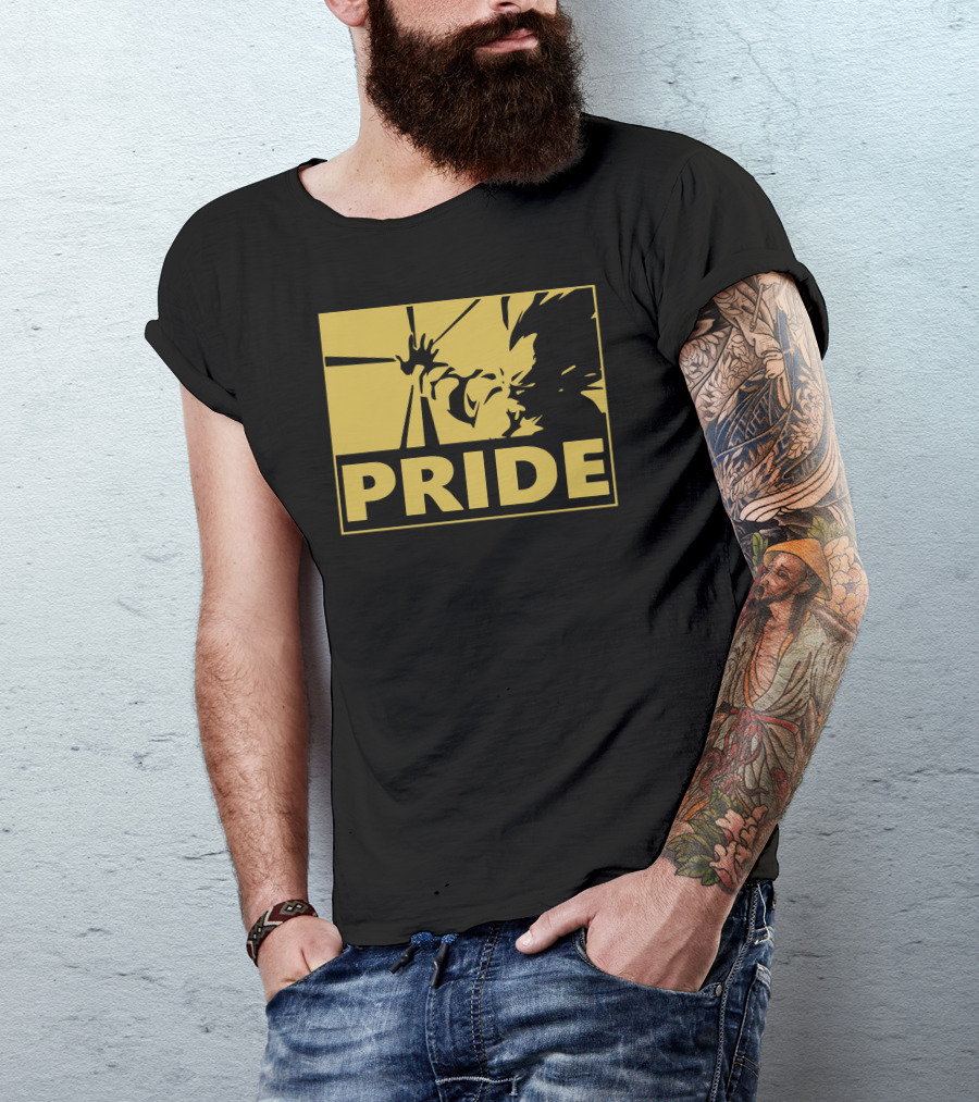 Vegeta Pride Dragon Ball Iconic Yellow T-Shirt