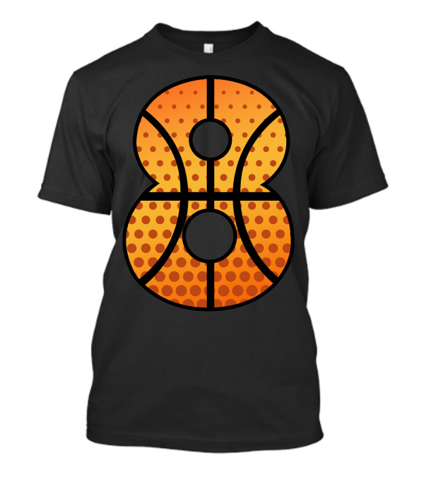 Basketball Eight Number T-Shirt