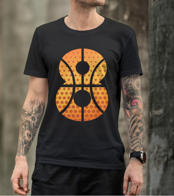Basketball Eight Number T-Shirt