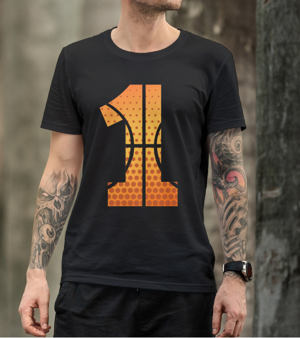 Number One Basketball T-Shirt