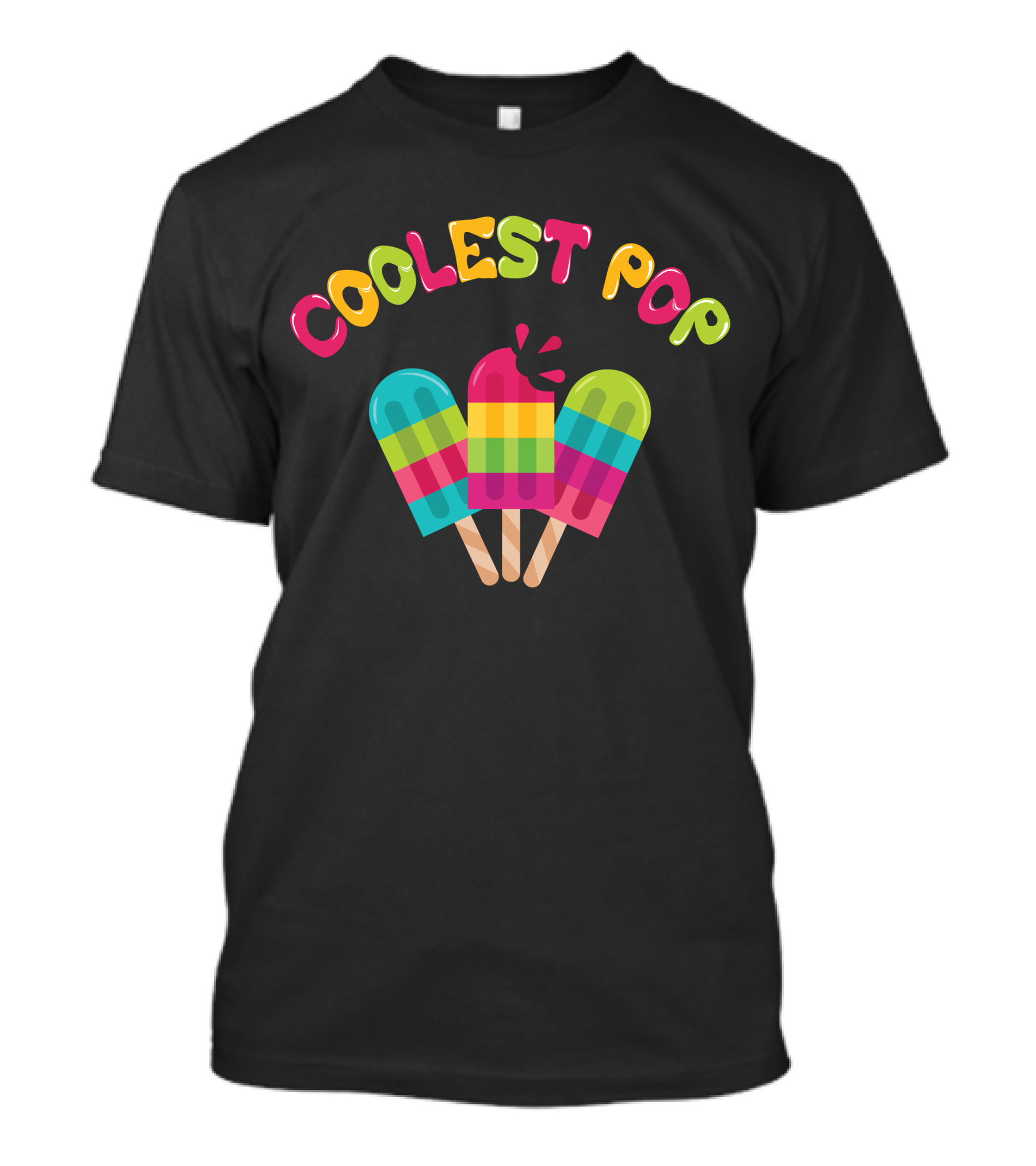Coolest Pop Rainbow Popsicle Trio T-Shirt