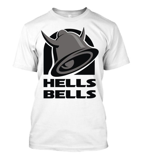 Hells Bells Viking Horned Bell T-Shirt
