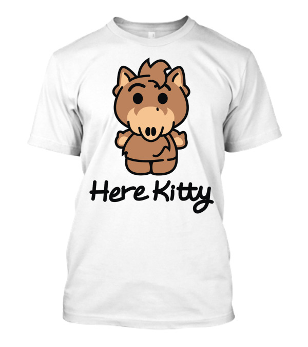 Here Kitty ALF Mashup T-Shirt