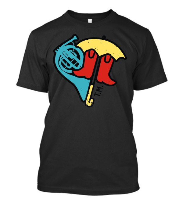How I Met Your Mother French Horn Yellow Umbrella Red Boots T-Shirt