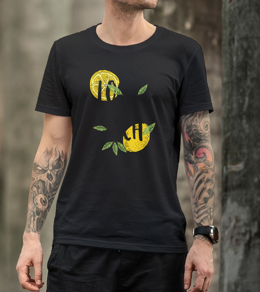 Look But Don't Touch Lemon T-Shirt