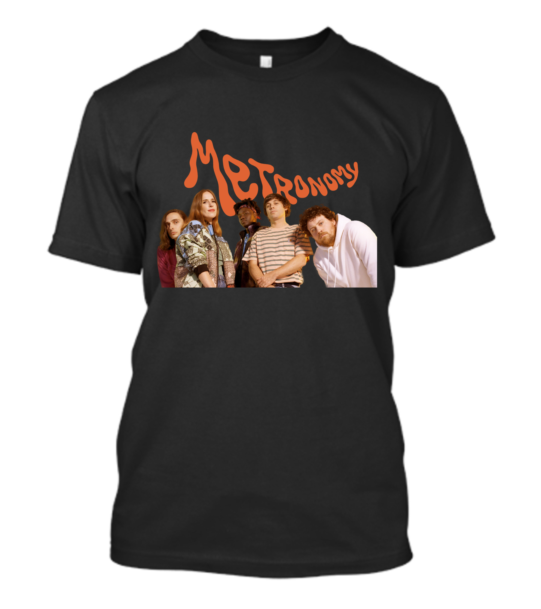 Metronomy Band Members Group Photo T-Shirt