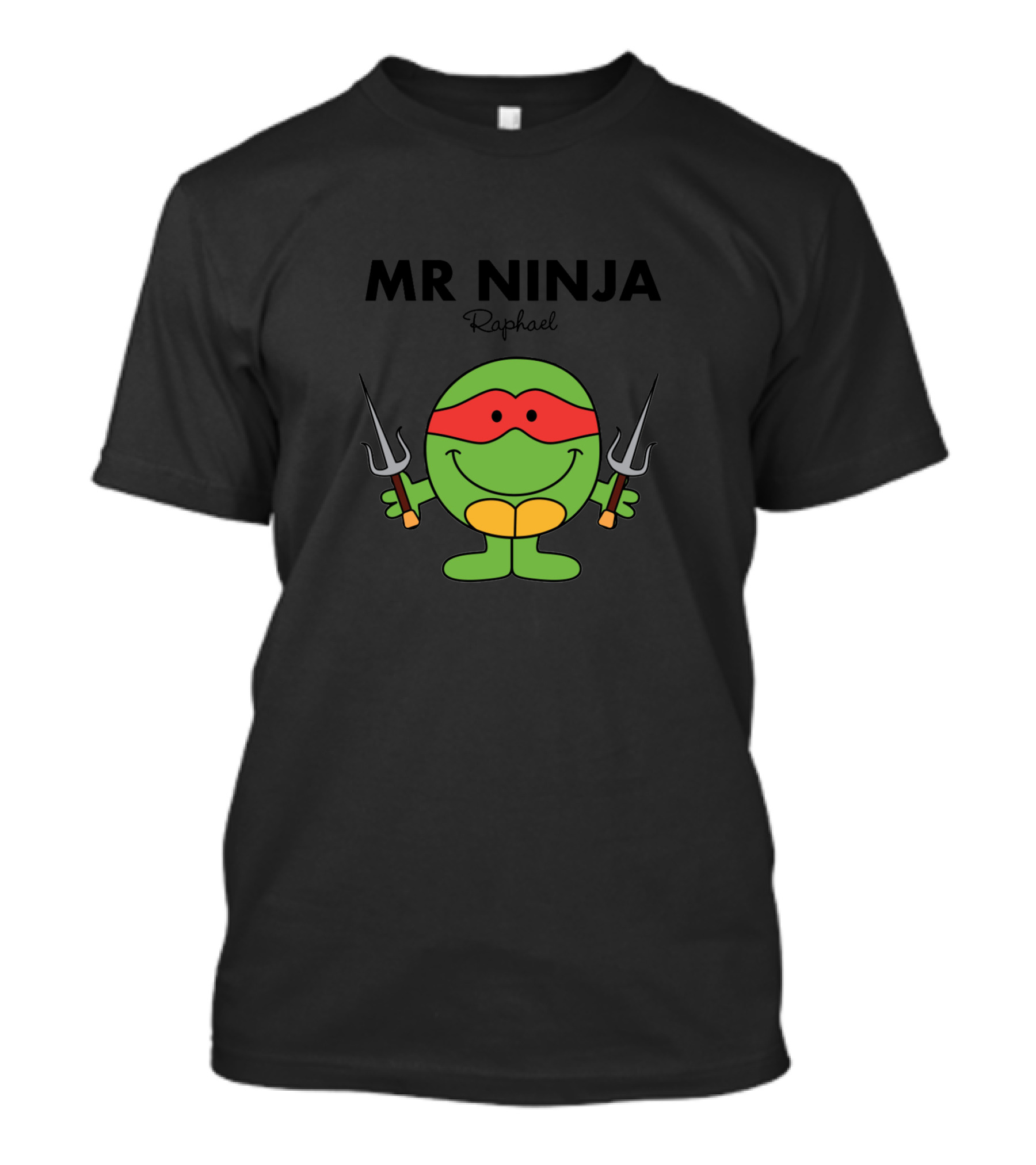 Mr Ninja Raphael Teenage Mutant Ninja Turtles T-Shirt
