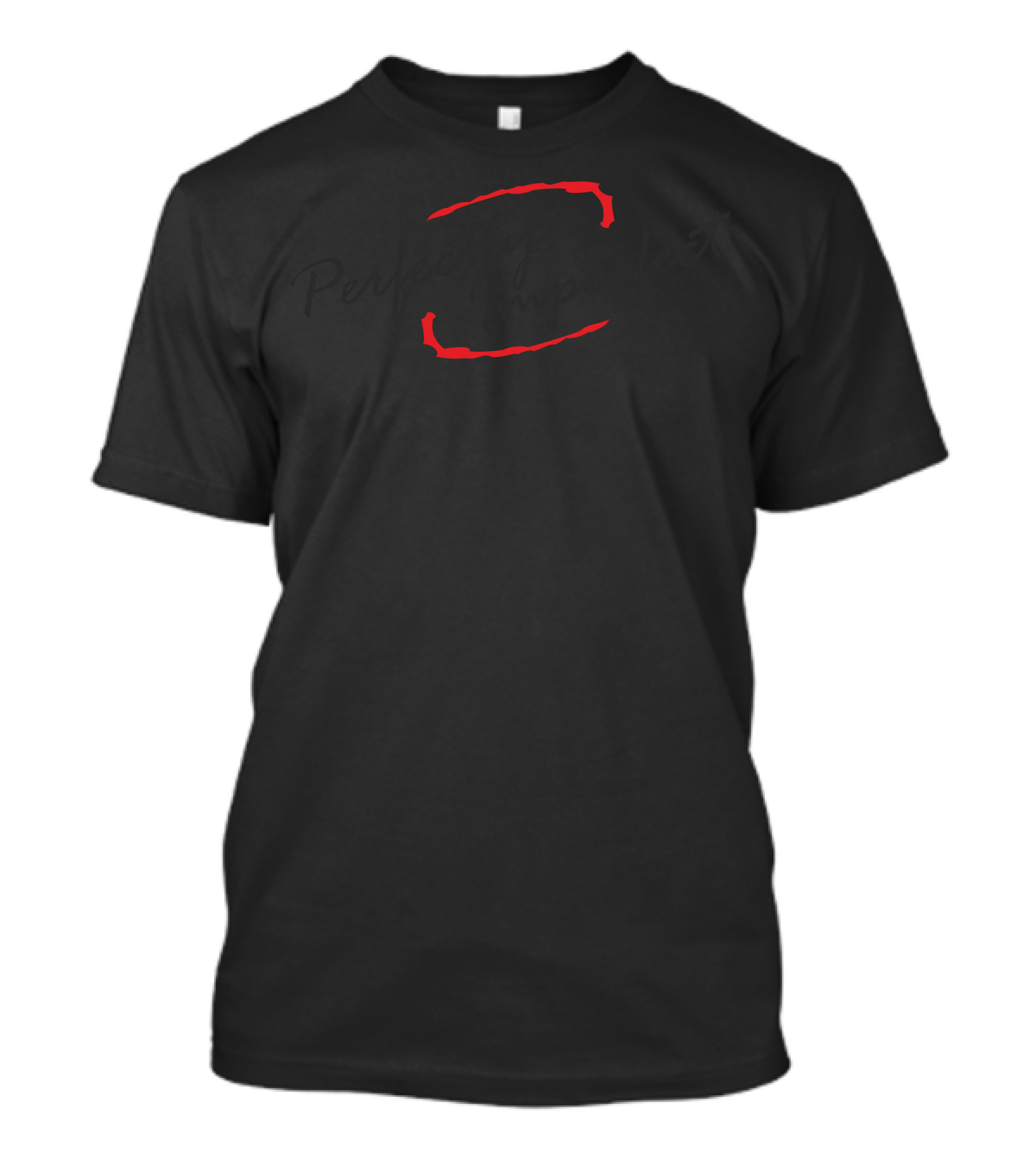 Perfectly Imperfect Blood Red Claw Marks T-Shirt