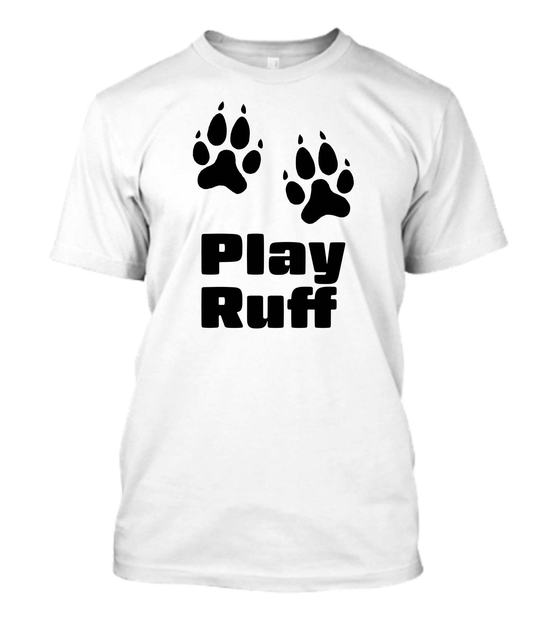 Play Ruff Paw Prints Puppy Play T-Shirt