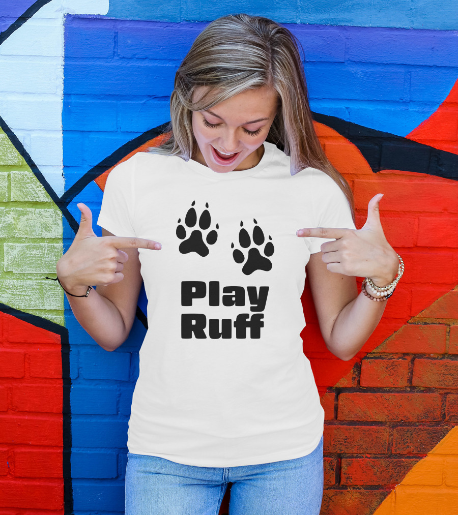 Play Ruff Paw Prints Puppy Play T-Shirt