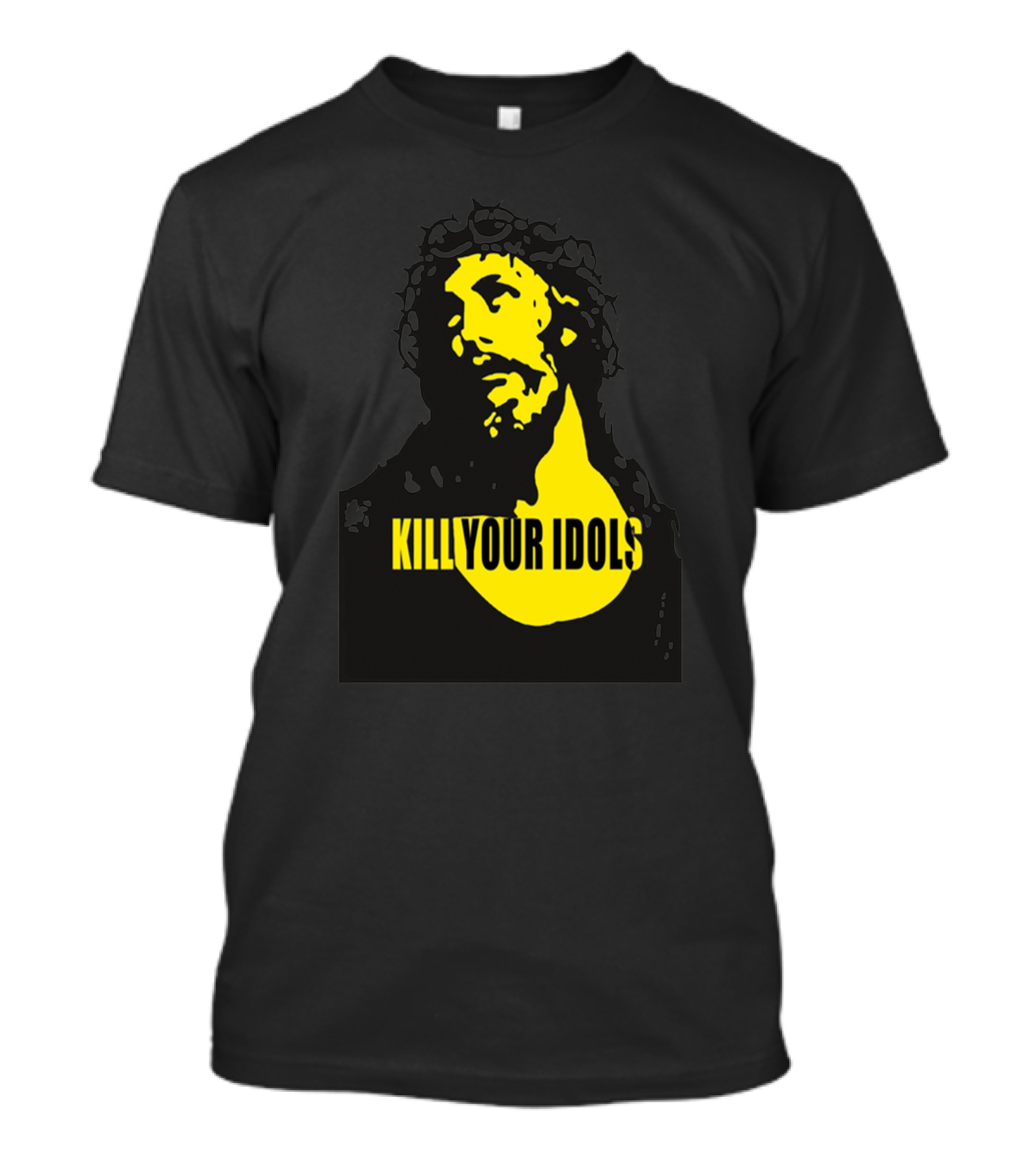 KILL YOUR IDOLS Yellow T-Shirt