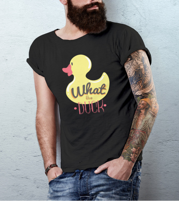 What The Duck Rubber Duck T-Shirt
