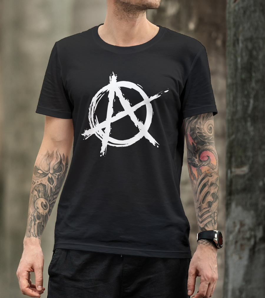 Anarchy Symbol Rebellion T-Shirt