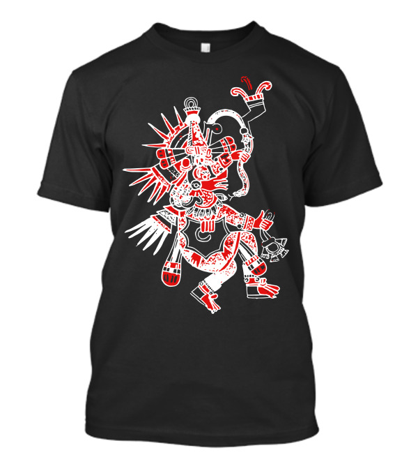 Aztec Quetzalcoatl Mythical Feathered Serpent T-Shirt