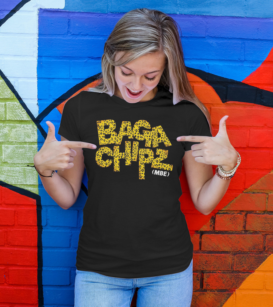 Baga Chipz MBE Leopard Print Merch T-Shirt