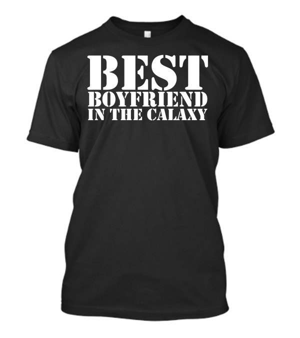 Best Boyfriend In The Galaxy Star Wars Inspired Font T-Shirt