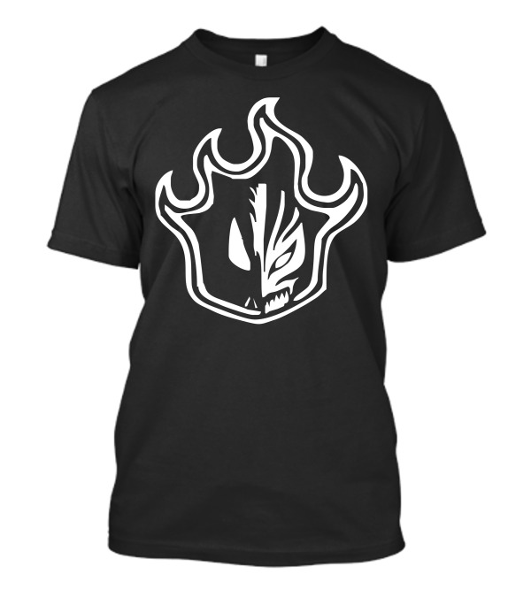 Bleach Hollow Mask Symbol Manga Flame T-Shirt