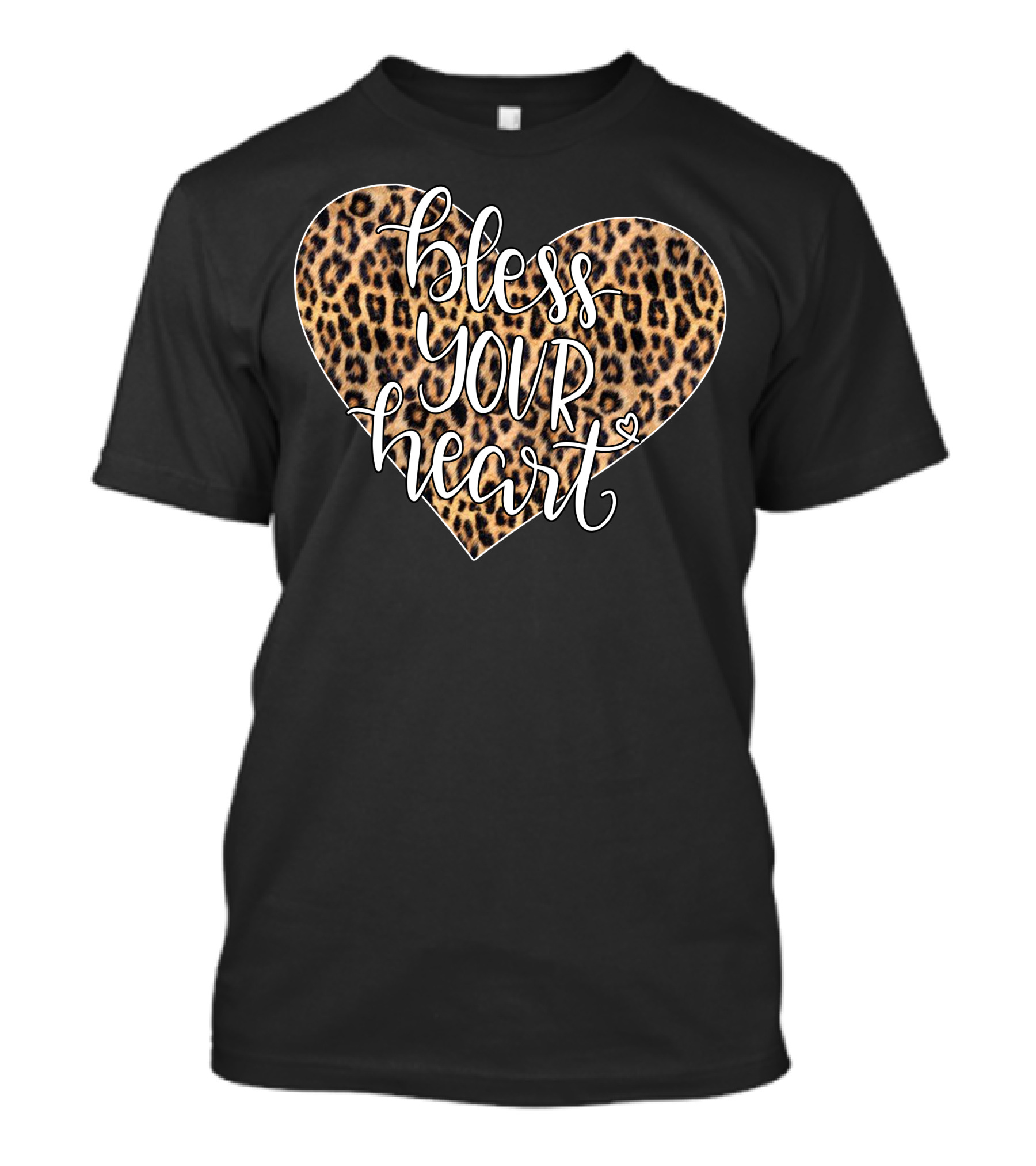 Bless Your Heart Leopard Print T-Shirt