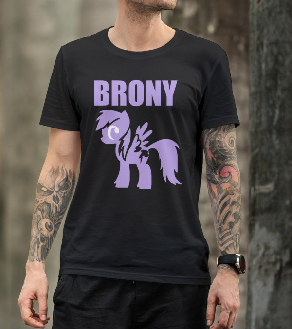 Brony My Little Pony Silhouette Pegasus T-Shirt