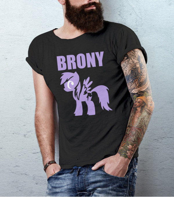 Brony My Little Pony Silhouette Pegasus T-Shirt