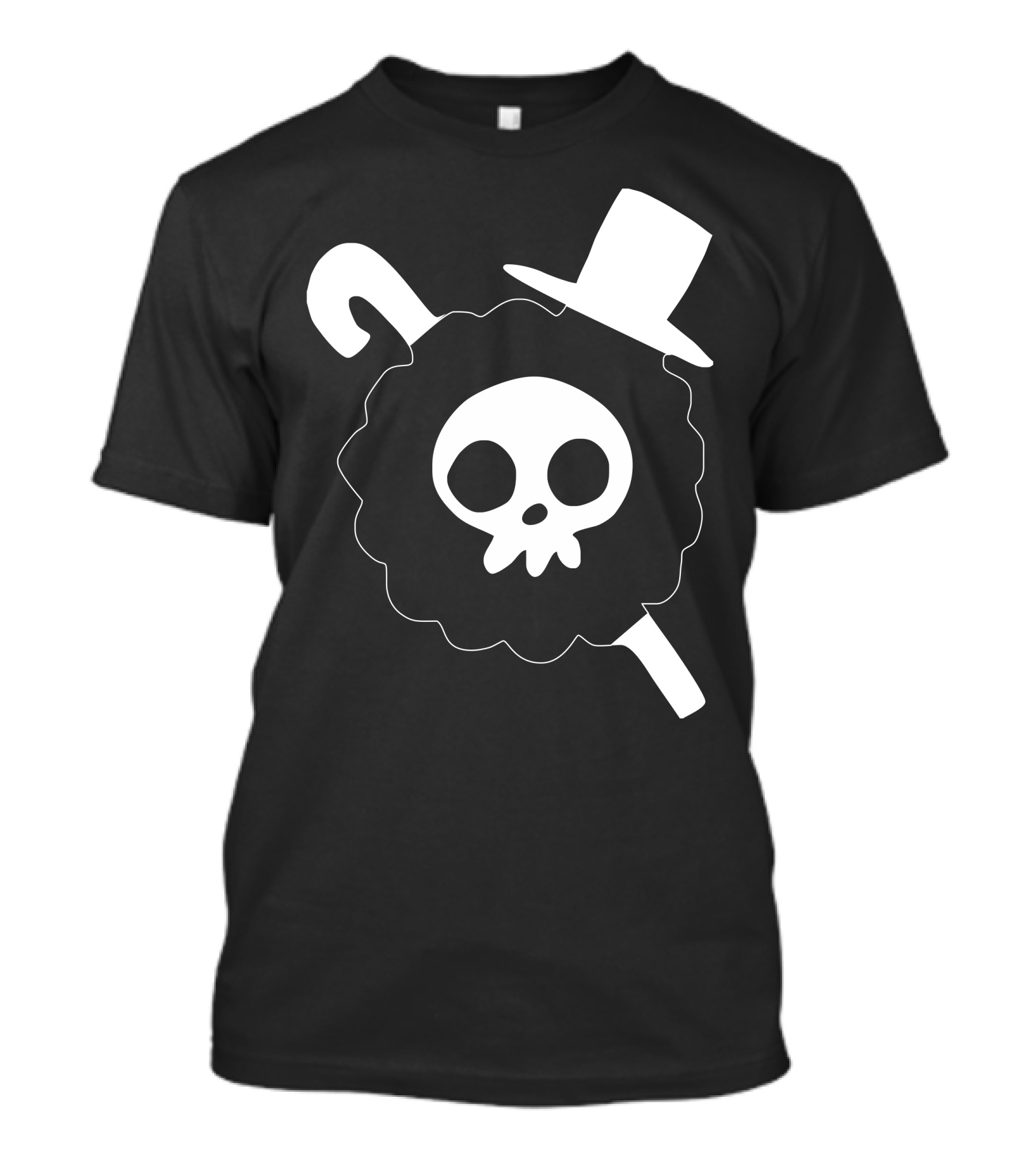 Brook Skull Flag Top Hat One Piece T-Shirt