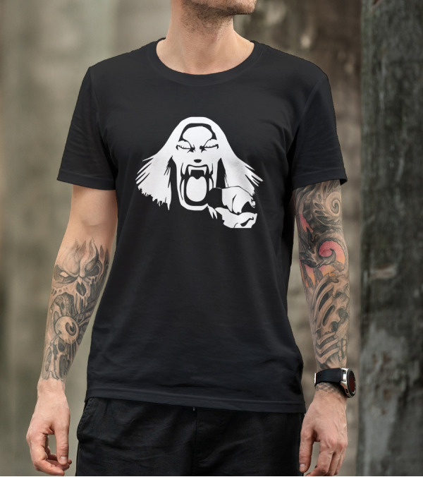 Detroit Metal City Emblem Black And White Grunge T-Shirt