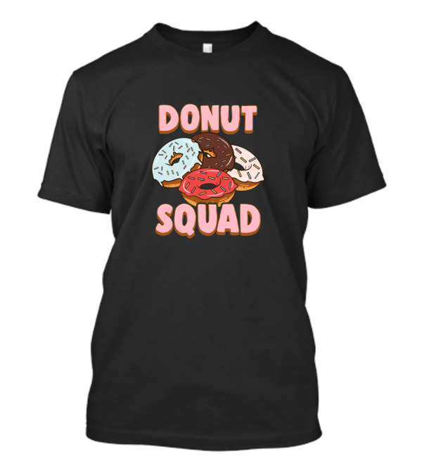 Donut Squad Colorful Donut Lover T-Shirt